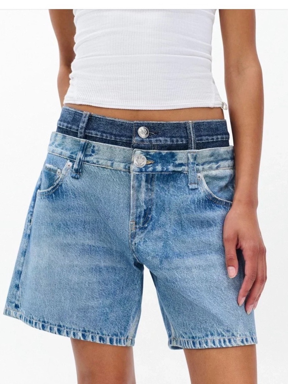 RAG & BONE
Miramar Ponte Combo Kaia Short In Blue